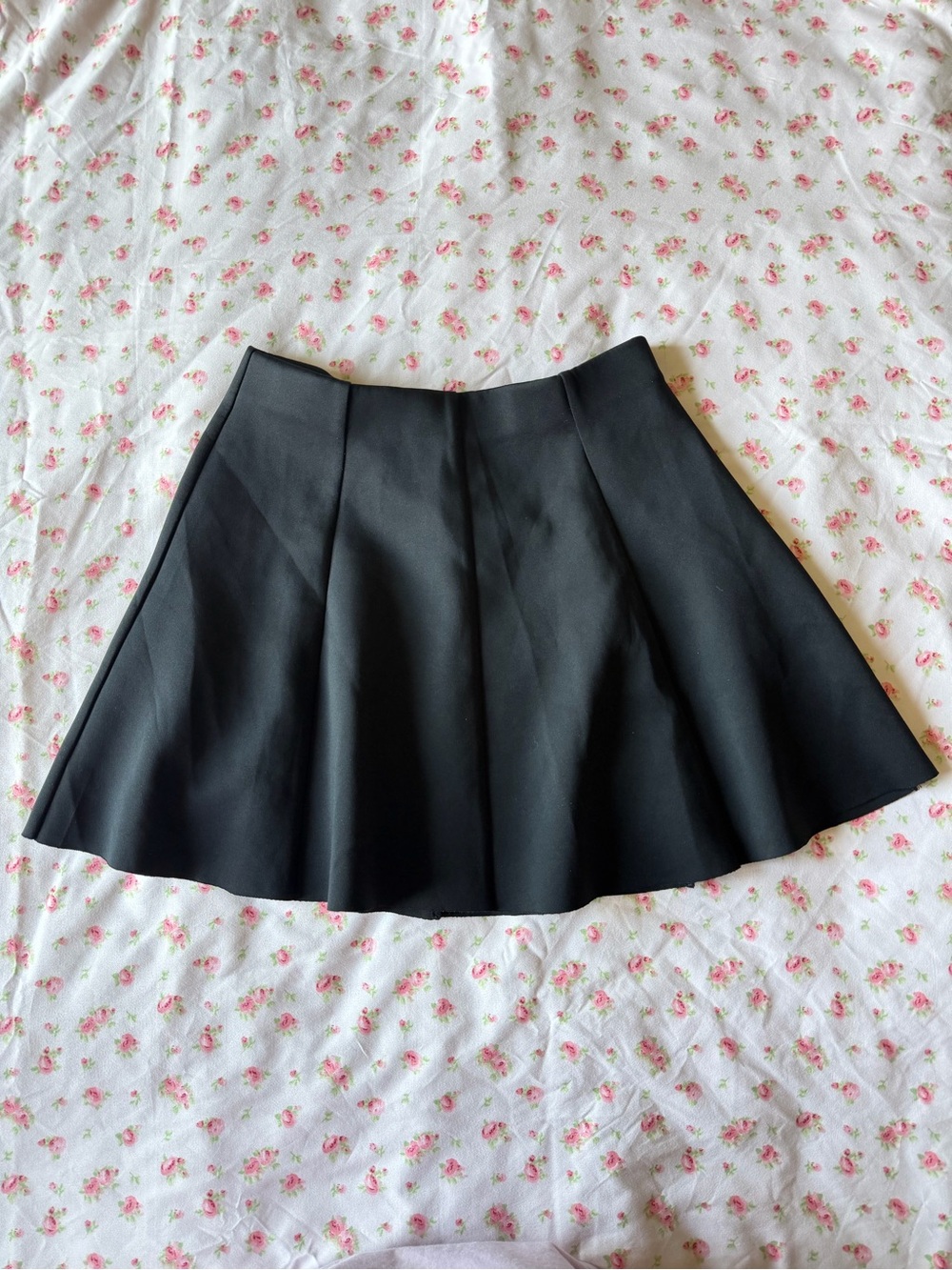 & Other Stories Black Circle Skirt